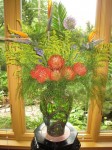 flower display by Carole Dale