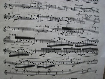 Bartok Concerto for Orchestra, clarinet, 3rd mvt.