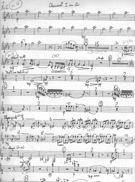 Tchaikovsky the nutcracker clarinet part