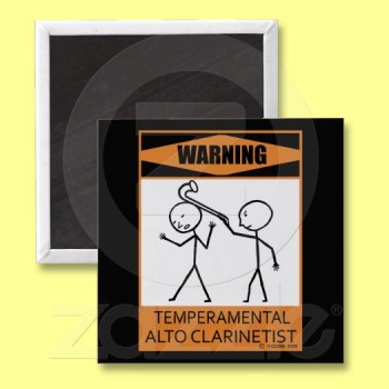 tempermental clarinetist
