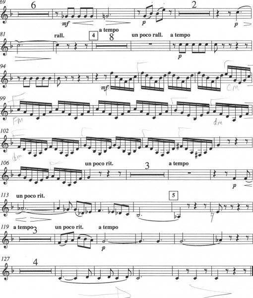 Berlioz clarinet articulation excerpt